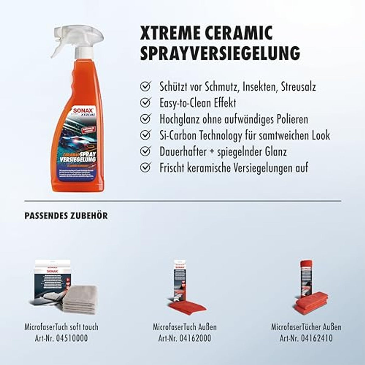 SONAX Xtreme Ceramic Sprayverzegeling 750 ml – SONAX
