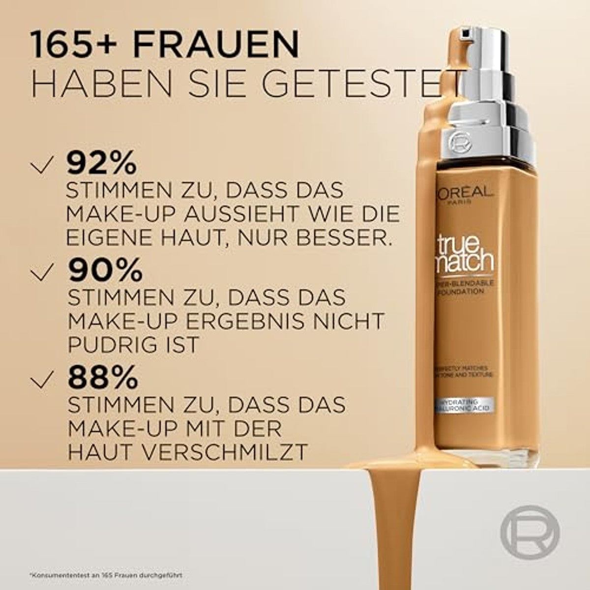 L'Oréal Paris True Match Foundation 2.N neutraal licht 6 x 30 ml - Voordeelverpakking