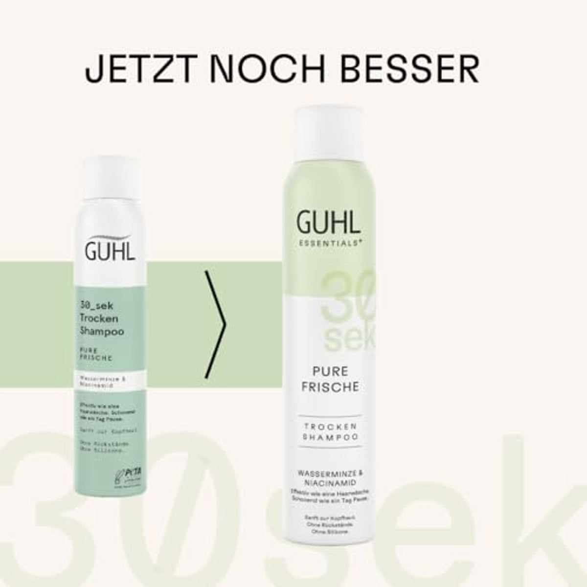 Guhl 30_sek Droogshampoo Pure Frisheid 3 x 200 ml - Voordeelverpakking