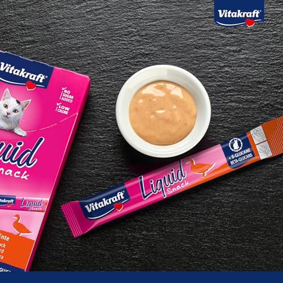 Vloeibare snackeend + bèta-glucanen, 1 pak (1 x 6 zakjes) – Vitakraft