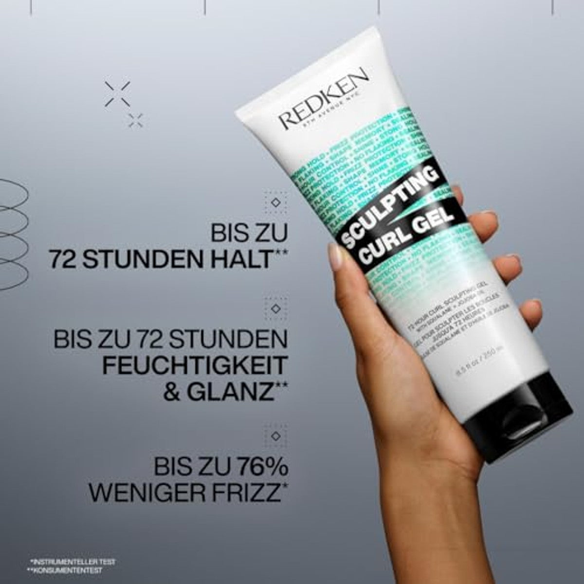 Redken Sculpting Gel, Curl Crème en Refreshing Mist Set 250 ml - 3-pack – foto 4