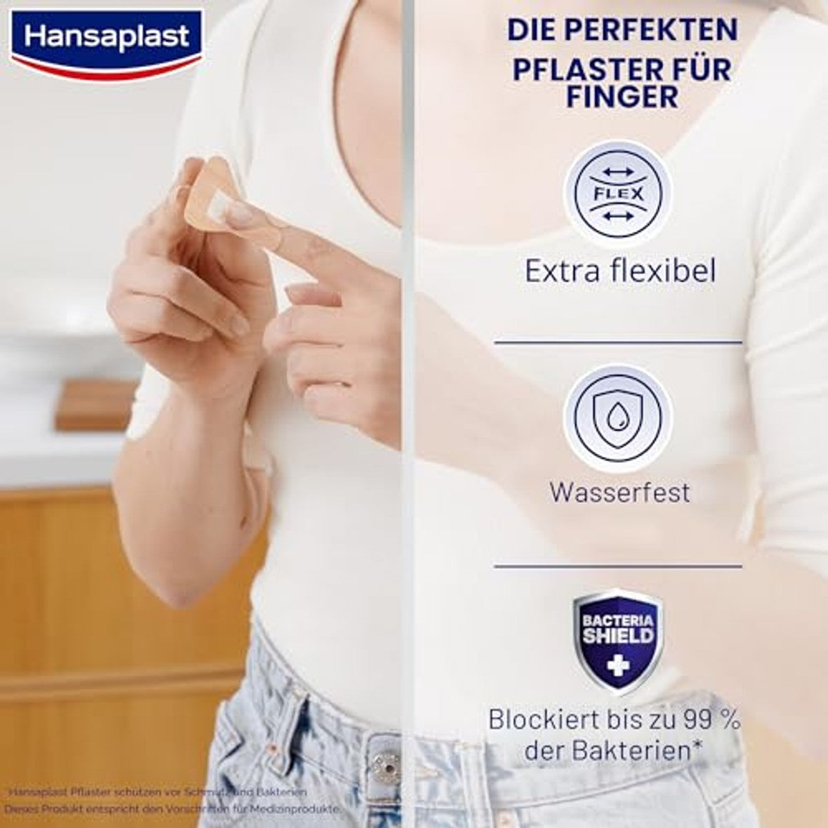 Hansaplast Elastische vingertoppen pleister 10 st. pleisters – Elastoplast