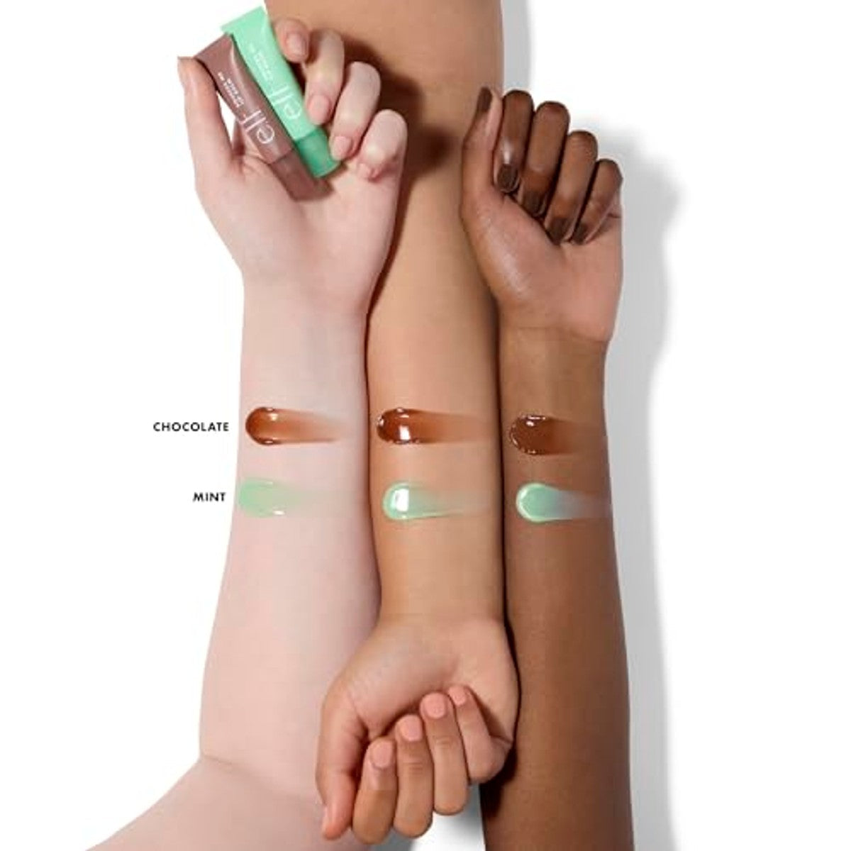 e.l.f. Squeeze Me More Lip Balm Duo mint/chocolade - 3 stuks