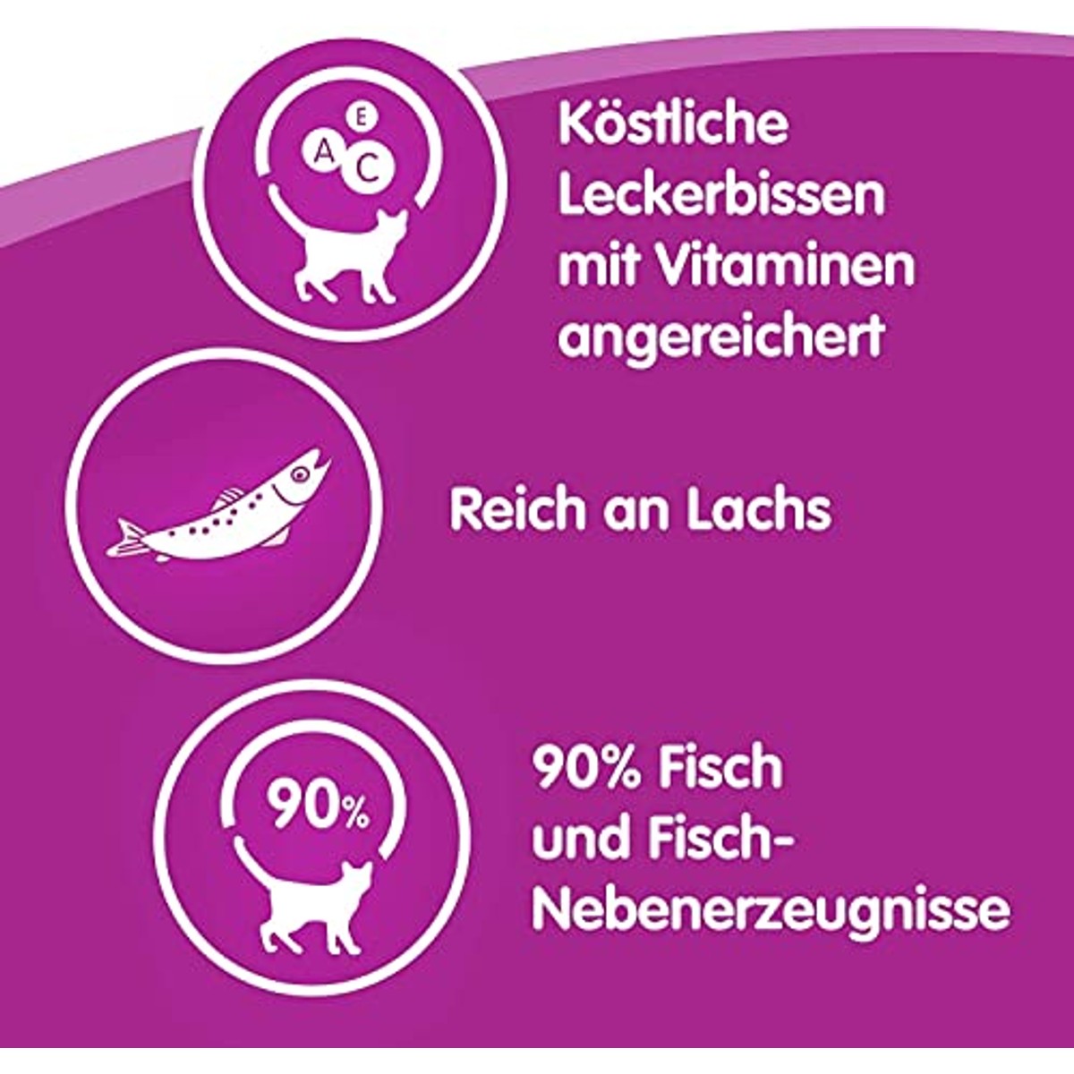 Whiskas Sticks kattensnack zalm 14 x 6 stuks – foto 4