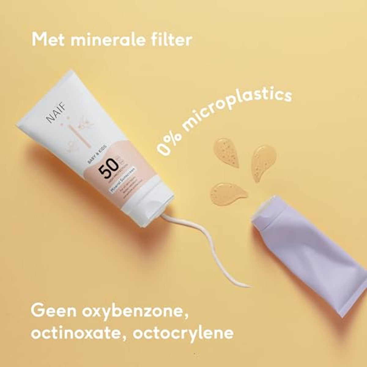 Naïf Minerale Zonnecrème Baby & Kind SPF 50 100 ml – Naïf
