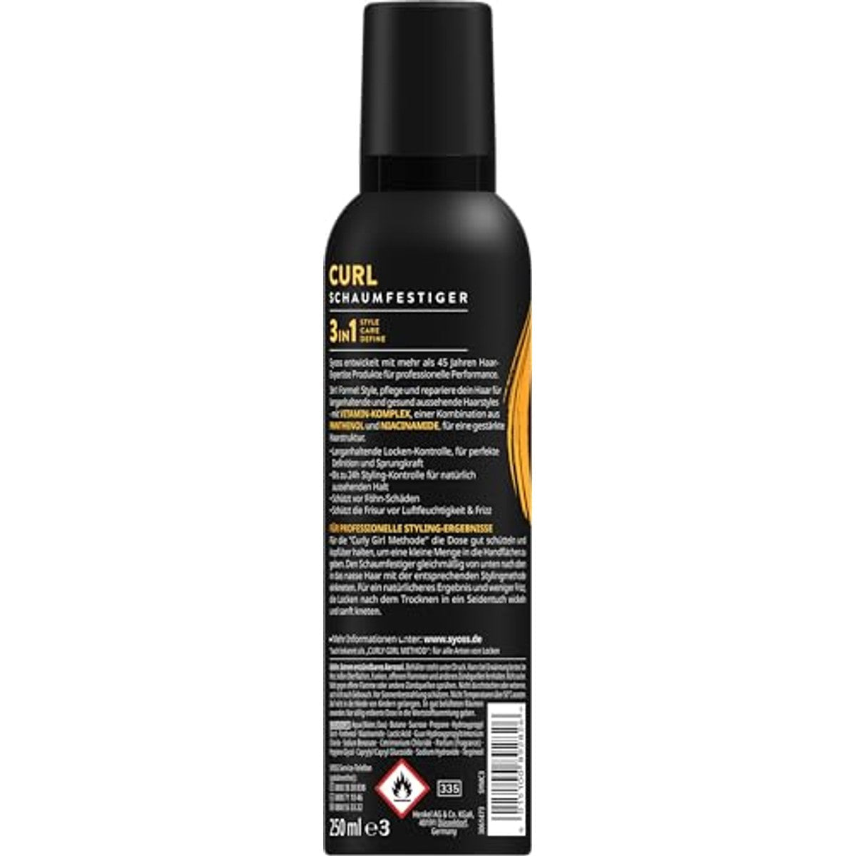 Syoss Curl Schuimvaste 6 x 250 ml - Voordeelverpakking