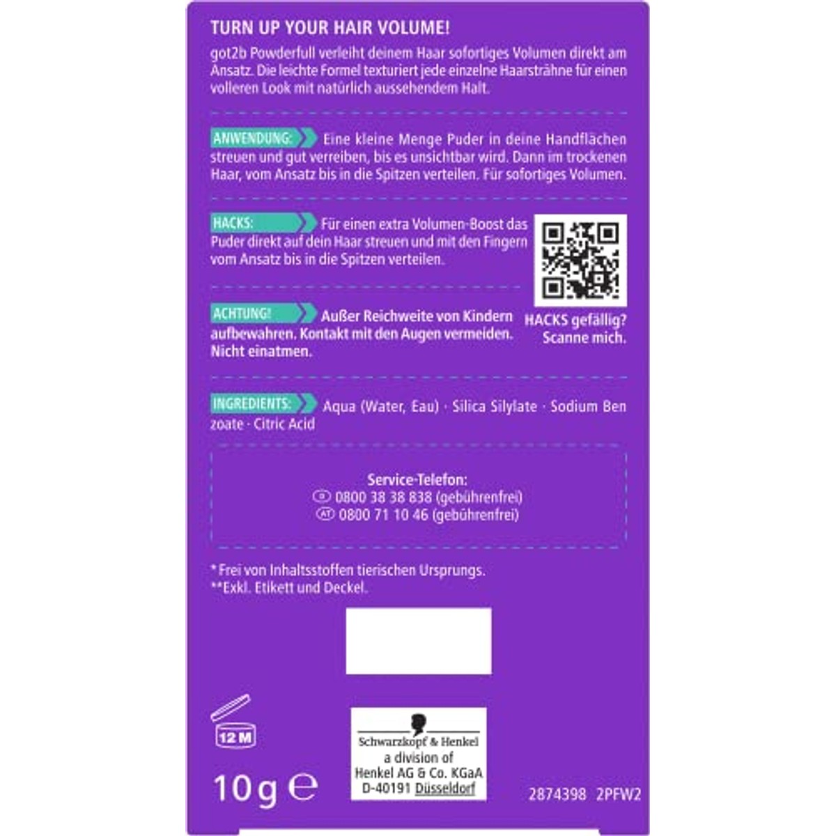 got2b Powderfull Volume Stylingpoeder 10 g – got2b