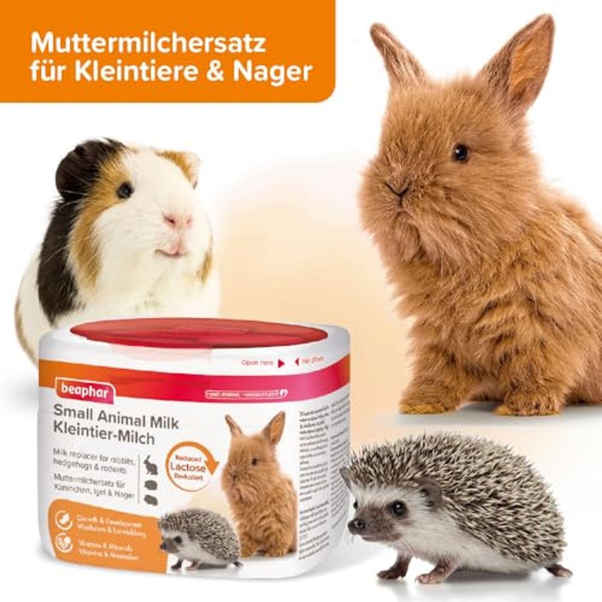 Beaphar Melk voor kleine dieren moedermelkvervanger 200 g - 3-pack