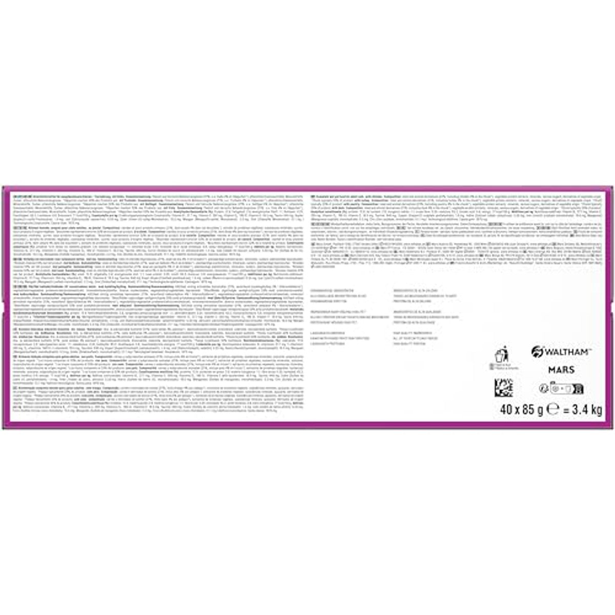 Whiskas Ragout natvoer kattenvoer gevogelte 40 x 85 g - 3-pack