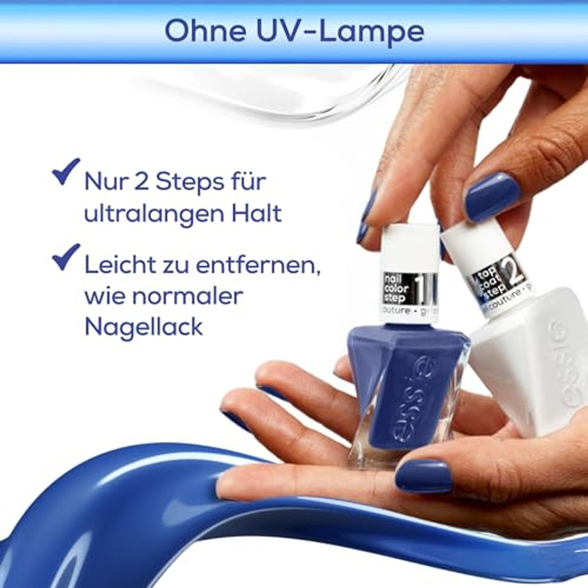 essie Gel Couture Fairy Tailor + Toplaag 1 x 13,5 ml + 1 x 13,5 ml - 6 stuks