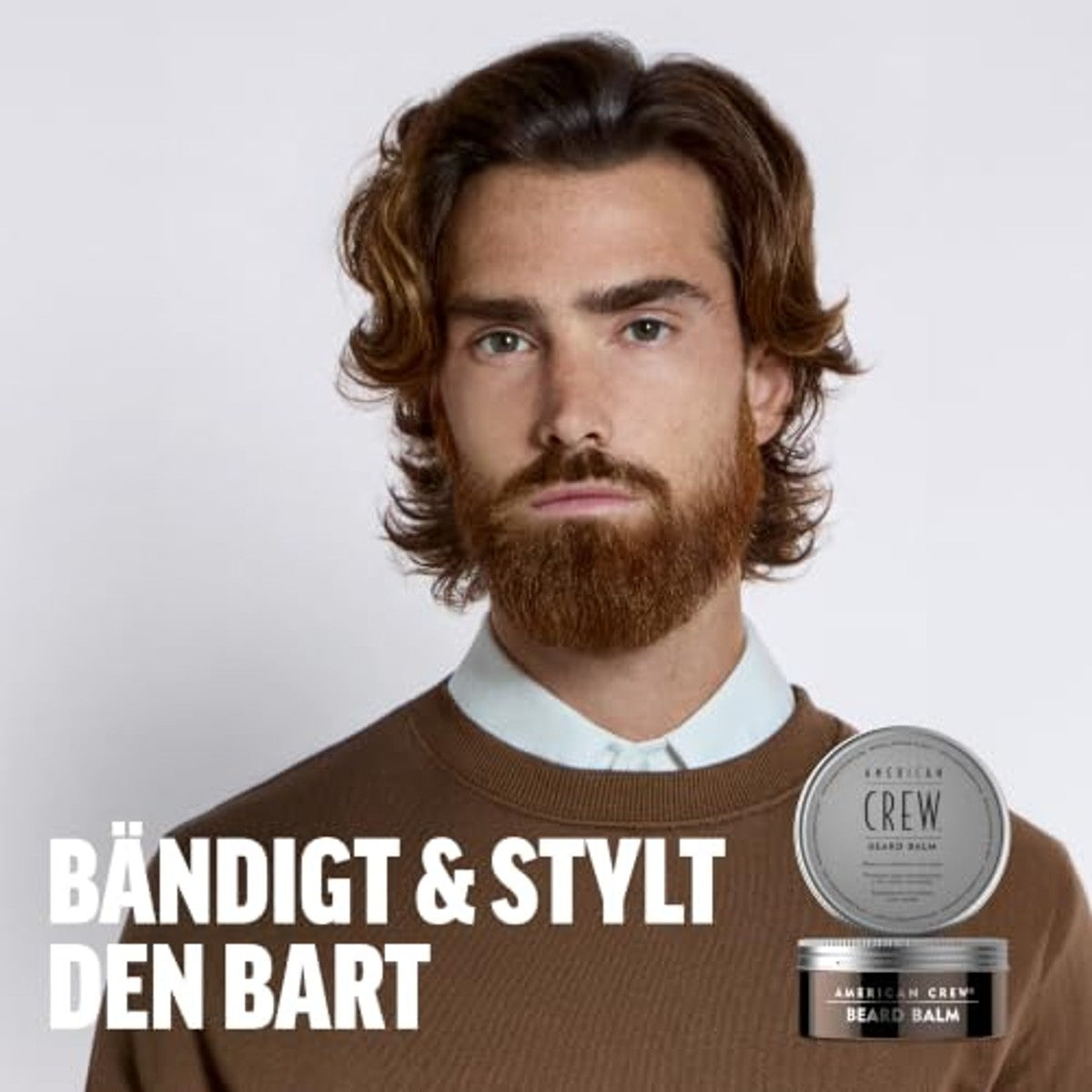 American Crew Beard Balm Baardbalsem voor Verzorgde en Flexibele Styling 60 g - 3-pack – foto 4