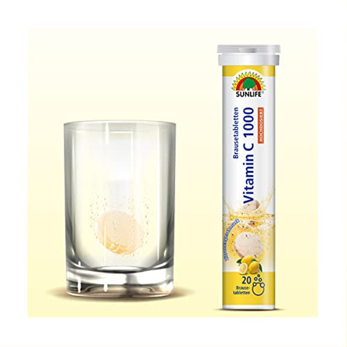 Sunlife Vitamine C 1.000 bruistabletten (verpakking van 5) – Sunlife