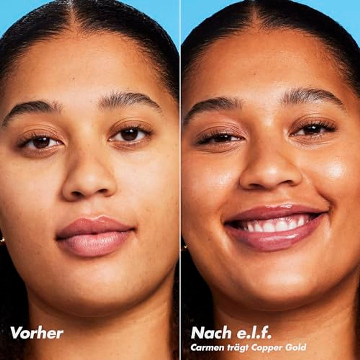 e.l.f. SKIN Bronzing Drops, vloeibare bronzer voor gezicht en huid, creëert een zongekust gloed, doordrenkt met vitamine E, veganistisch en dierproefvrij, puur goud | Vloeibaar gezichtsserum met vitamine E en zonnebloemolie, glinsterende – e.l.f.