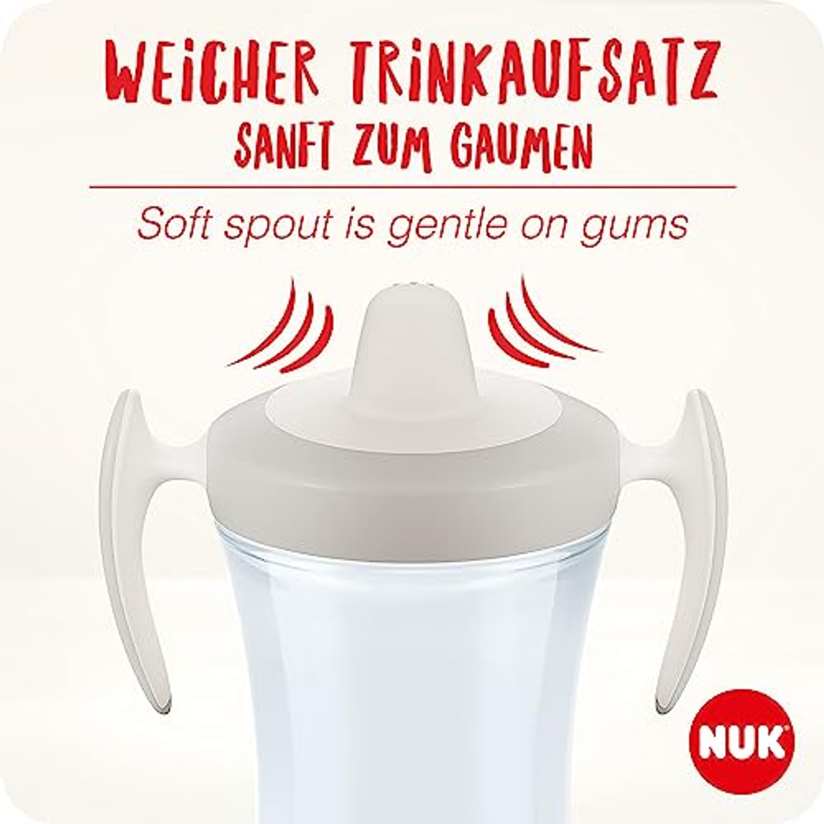 NUK Leerset Trainer Cup paars 4-delig 6 x 230 ml - Voordeelverpakking