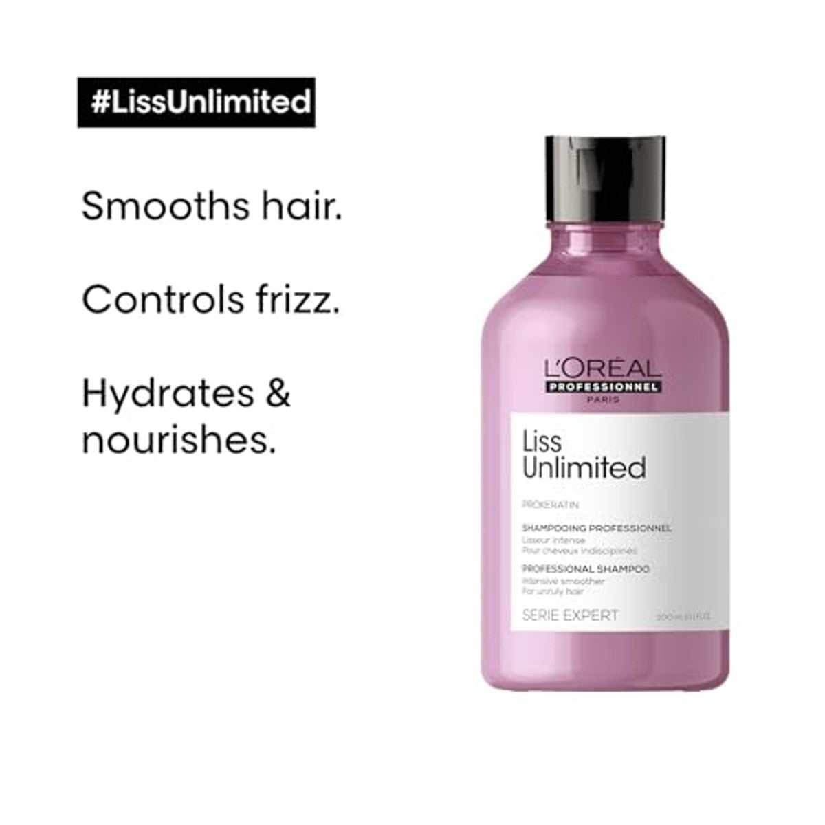 L'Oréal Professionnel Paris Serie Expert Liss Unlimited Shampoo 300 ml – L'Oréal Professionnel Paris