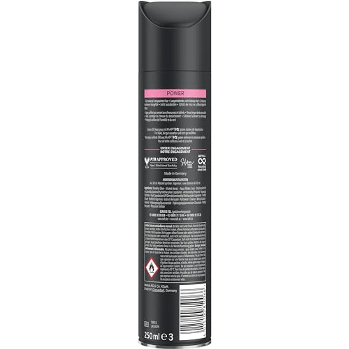 TAFT Power Cashmere Haarspray houdgraad 5 250 ml – TAFT