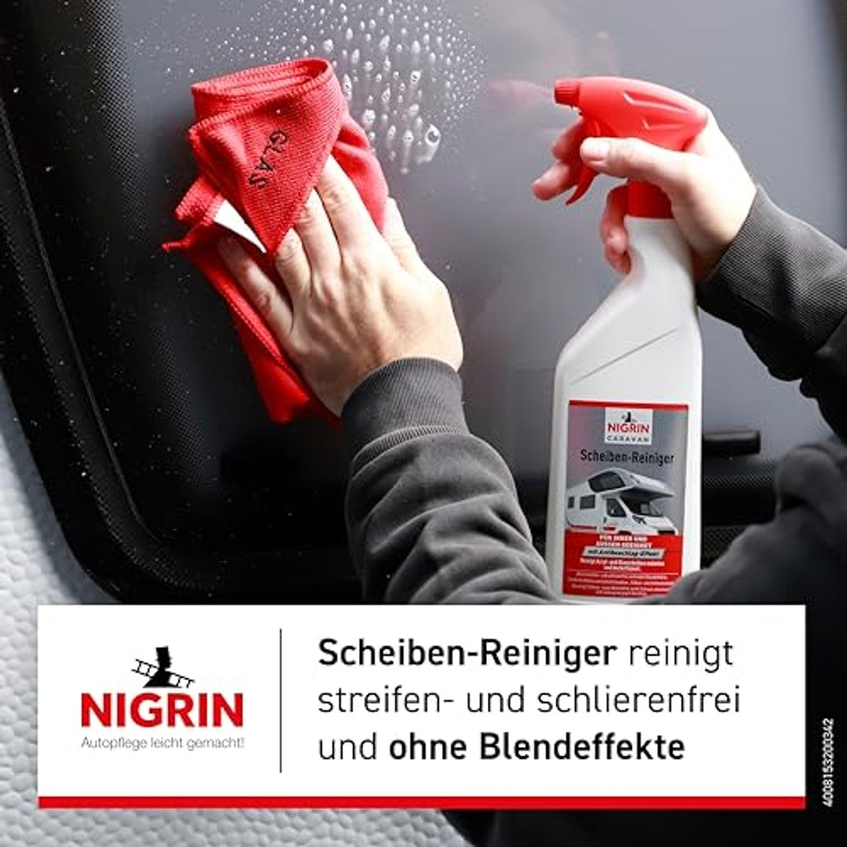 NIGRIN Caravan acryl- en ruitenreiniger 6 x 0,75 liter - Voordeelverpakking