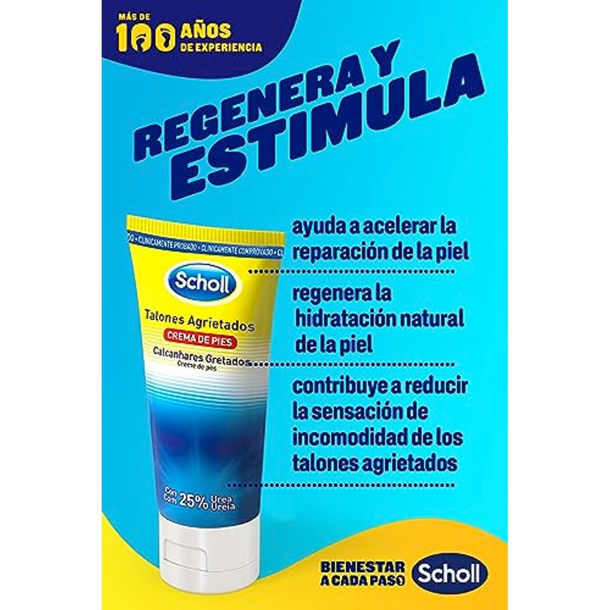 Dr. Scholl's Crème voor Gebarsten Hielen 6 x 60 ml - Voordeelverpakking
