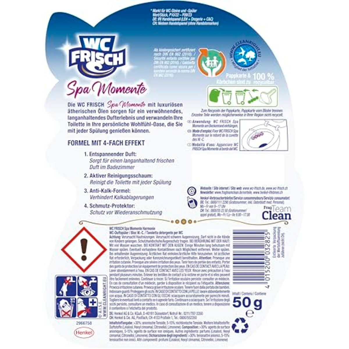 WC-Frisch Spa Momenten Harmonie pak van 10 - 6-pack