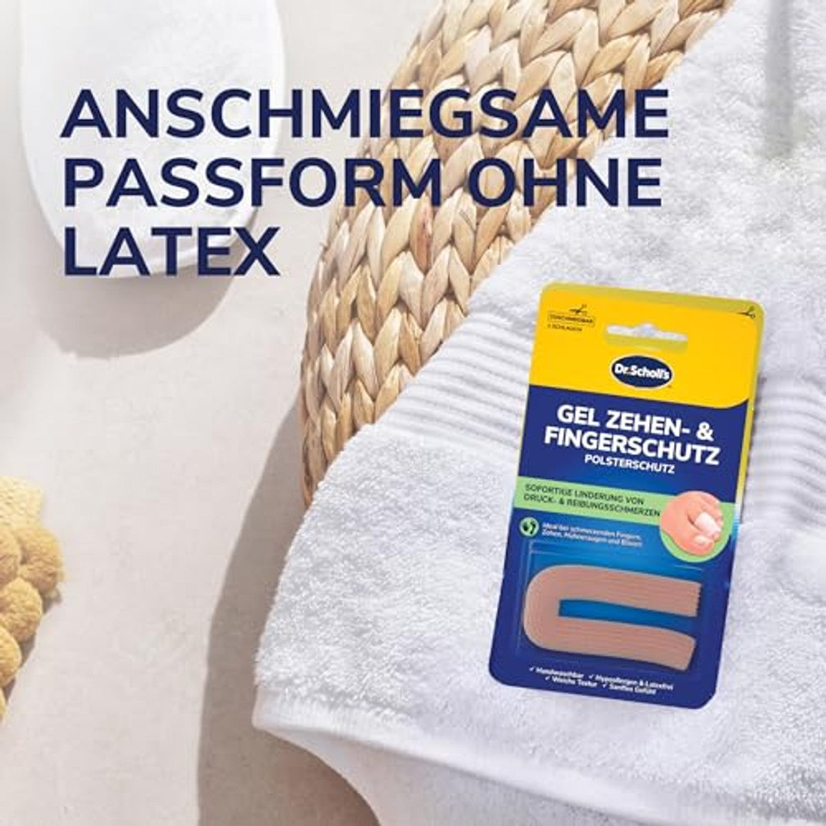 Dr. Scholl's Siliconen Gel Vinger- en Teenbescherming - 3-pack