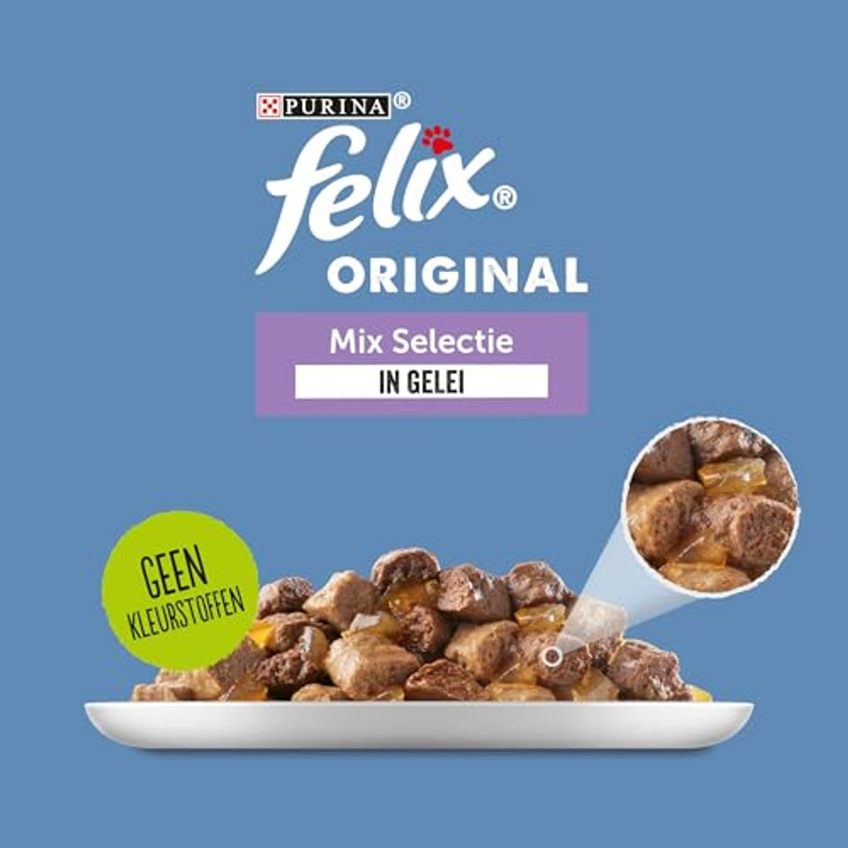 Felix Mix selectie in gelei kattenvoer 44 x 85 g – Felix