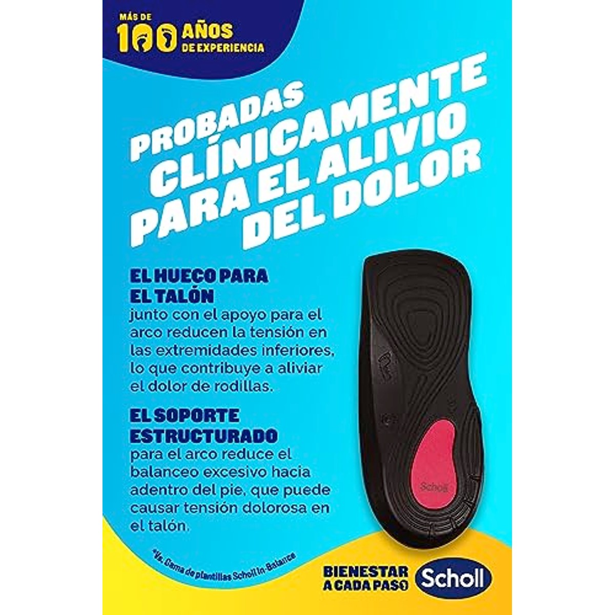 Dr. Scholl's In-Balance Knie/Hak Inlegzolen T/L - 2 stuks – Dr. Scholl's