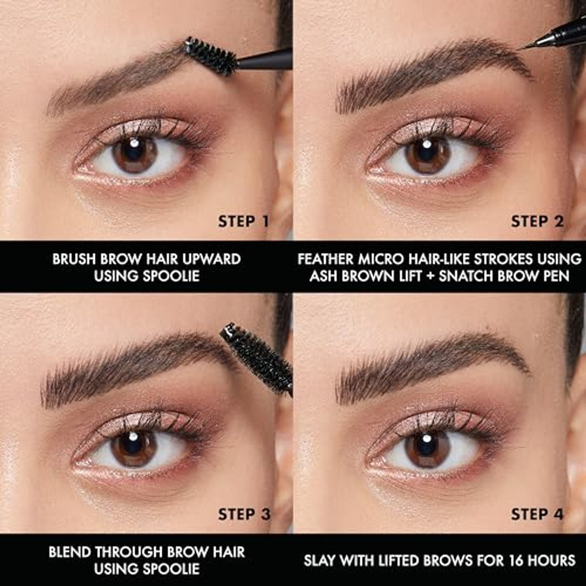 NYX PROFESSIONAL MAKEUP Lift & Snatch Brow Tint Pen 08 Espresso - 3 stuks