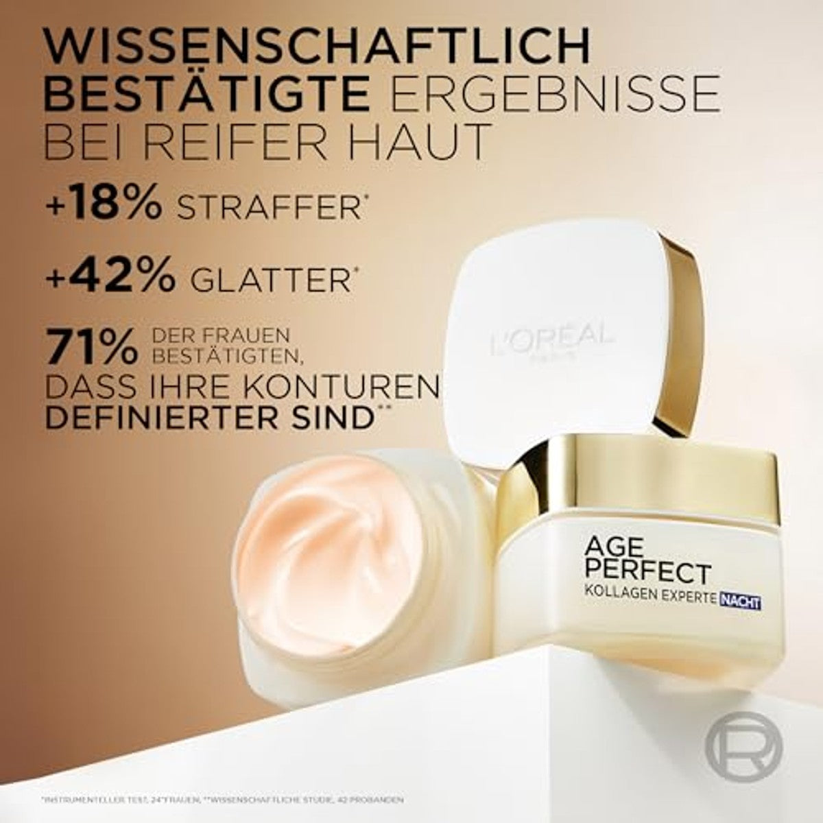L'Oréal Paris Age Perfect Pro-collageen Expert Nachtcrème 6 x 50 ml - Voordeelverpakking