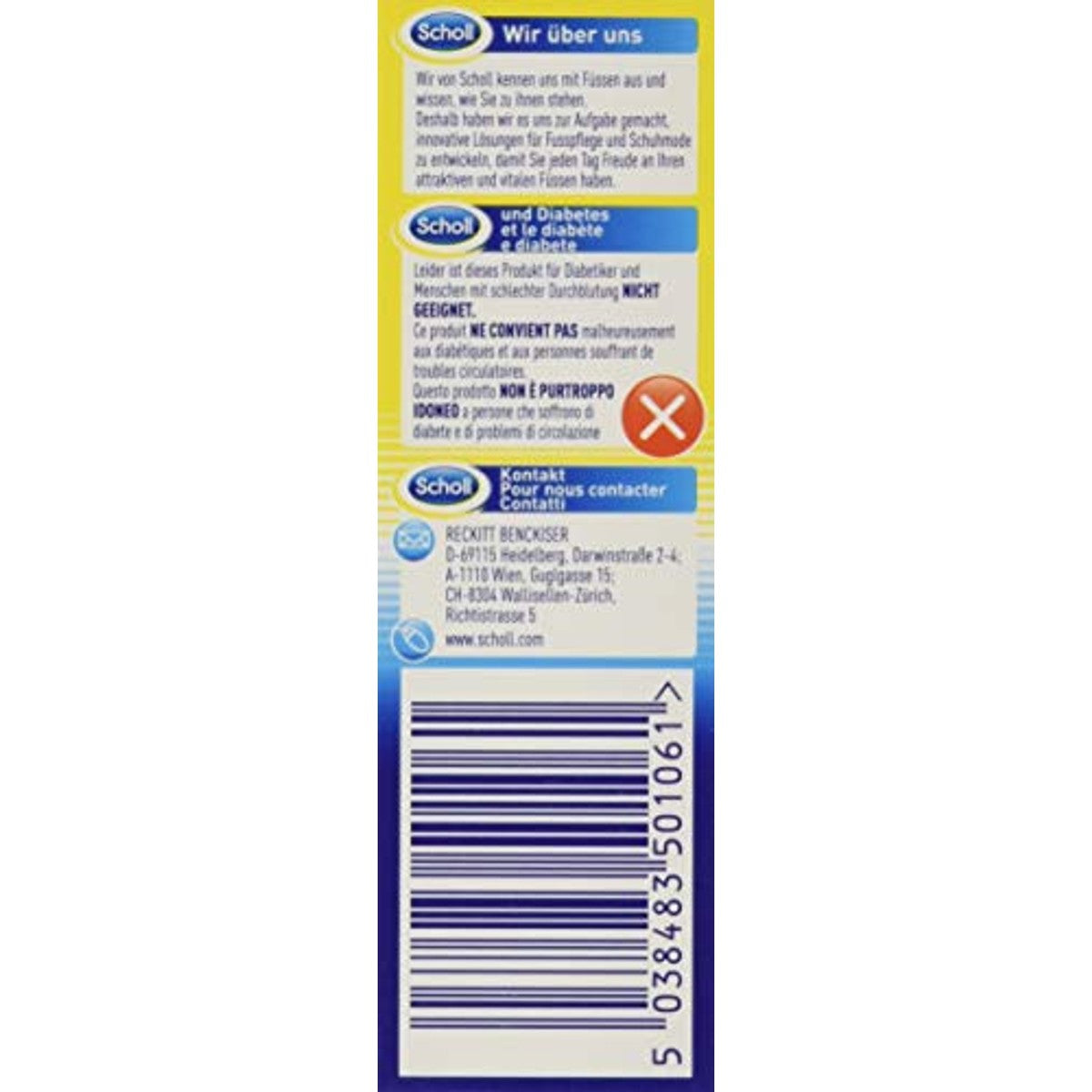 Dr. Scholl's Anti-eeltcrème 3 x 30 ml - Voordeelverpakking – foto 4
