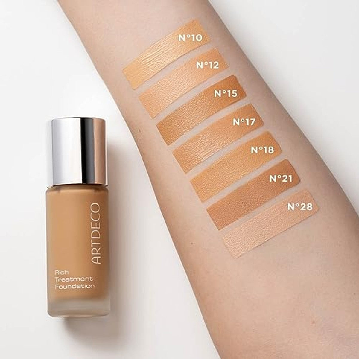 ARTDECO Rich Treatment Foundation | Vloeibare waterdichte crème foundation, 1 x 20 ml – Artdeco