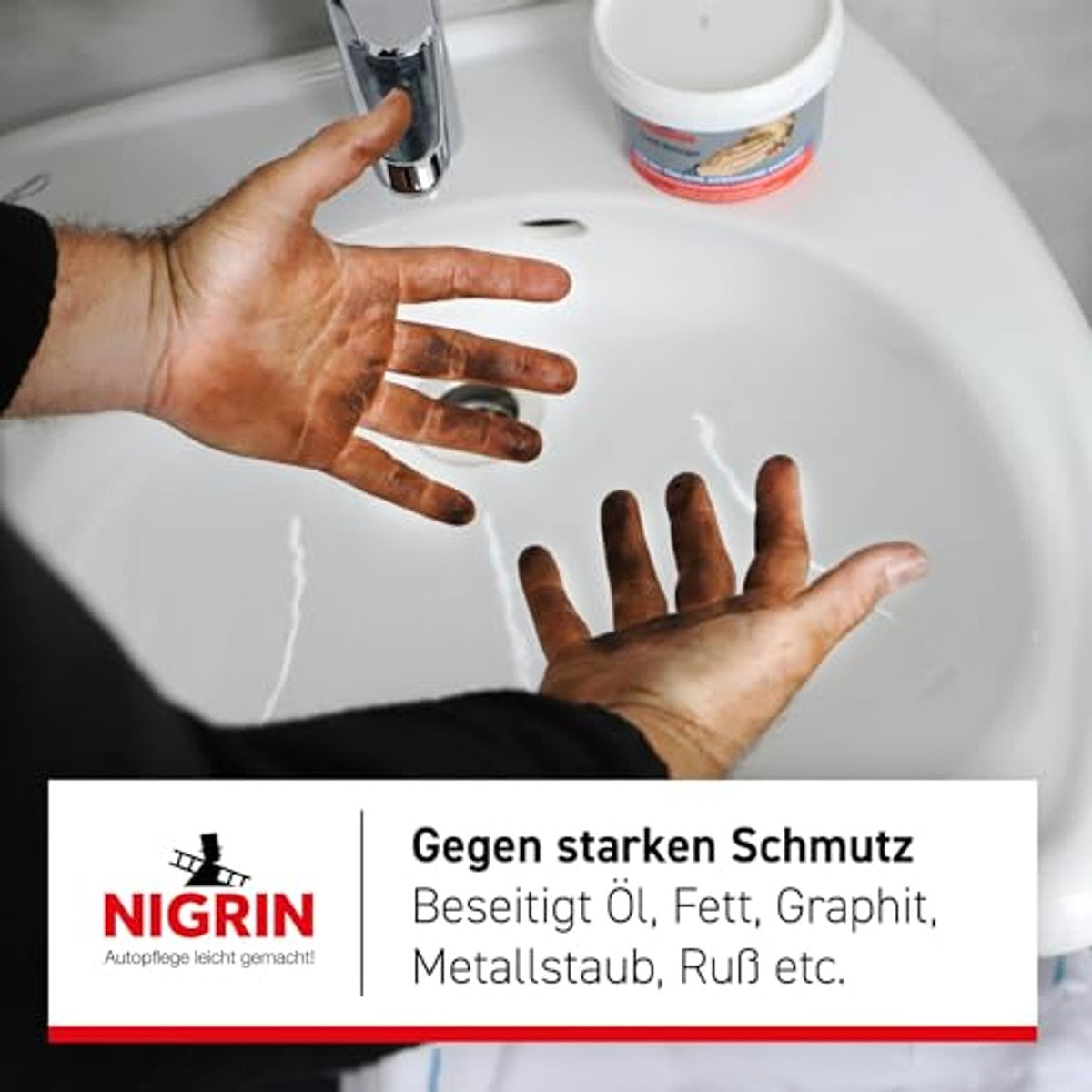 NIGRIN Handreiniger met houtmeel 250 ml – NIGRIN