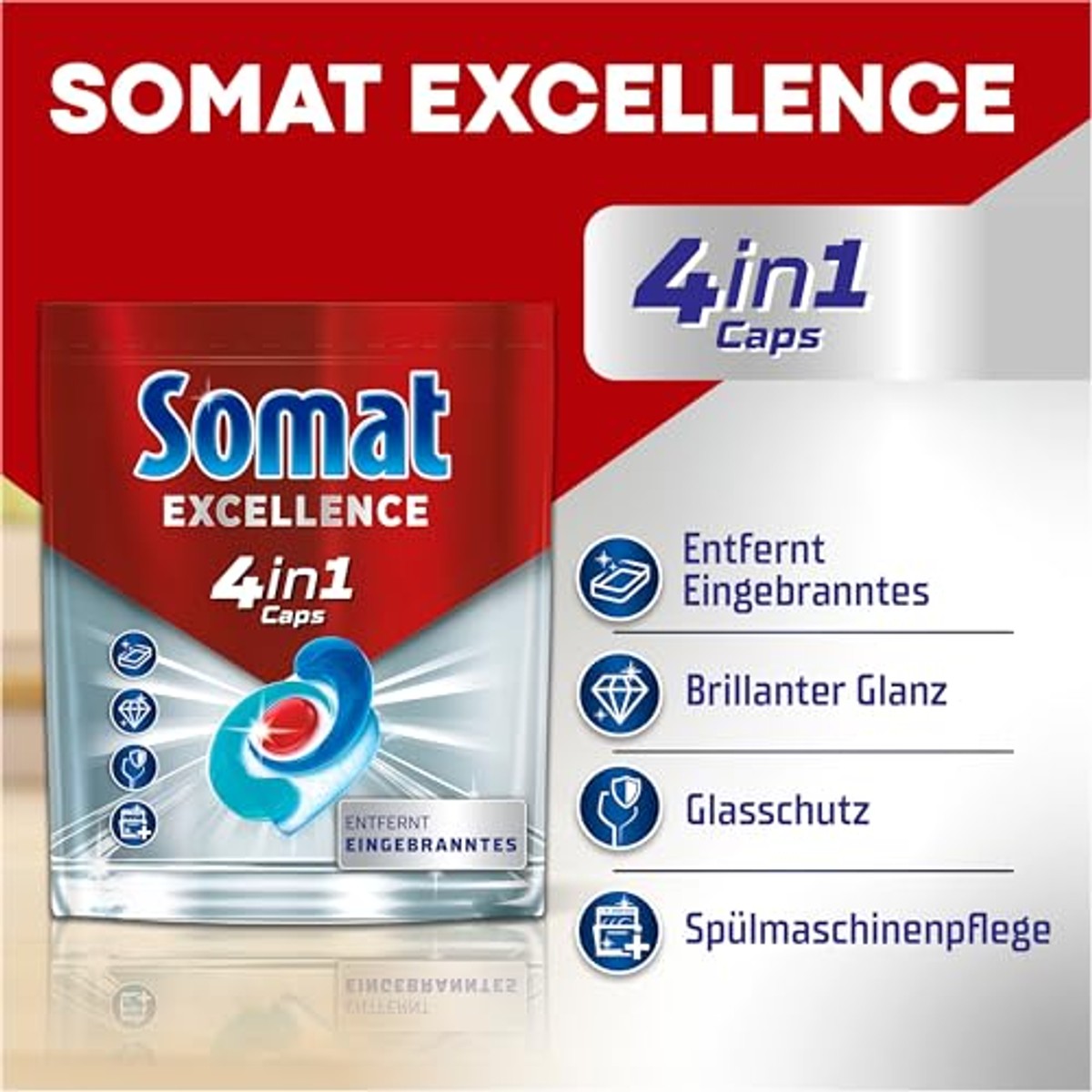 Somat Excellence 4-in-1 Caps 84 Caps – Somat