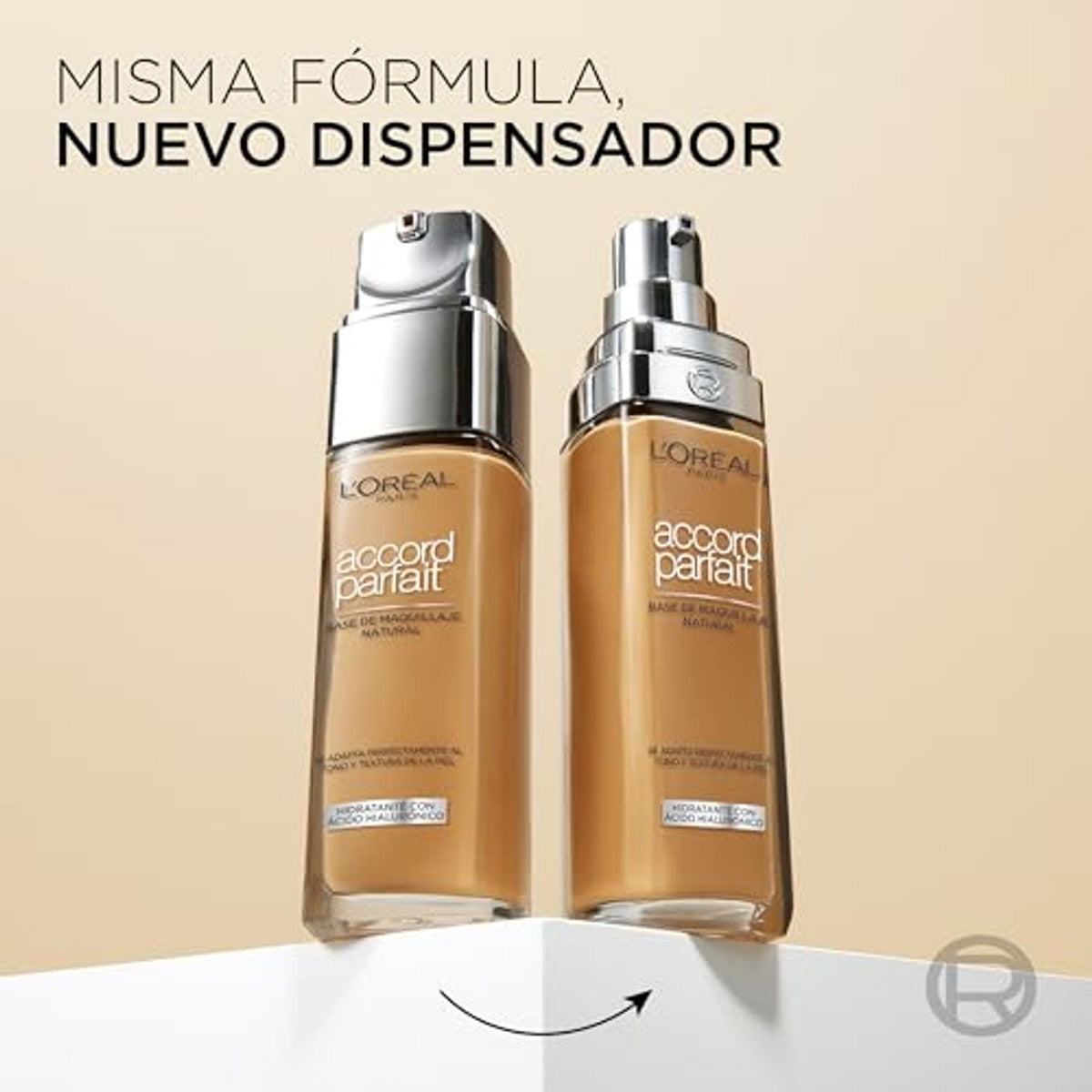 L'Oréal Paris Perfect Match Foundation 3.D goudbeige 6 x 30 ml - Voordeelverpakking