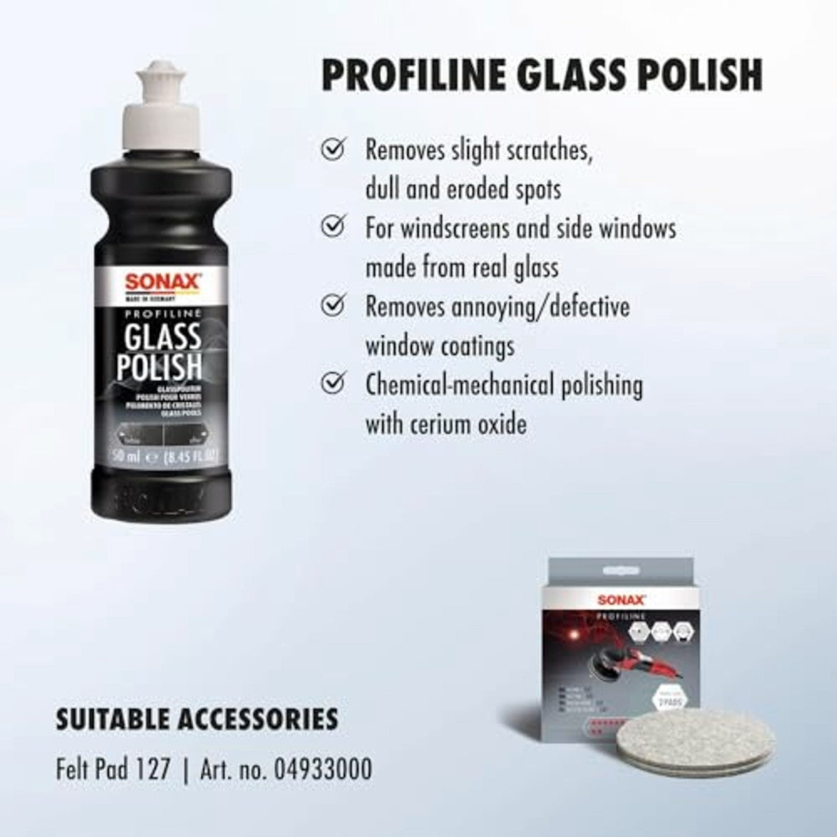 SONAX Profiline Glaspolish 6 x 250 ml - Voordeelverpakking