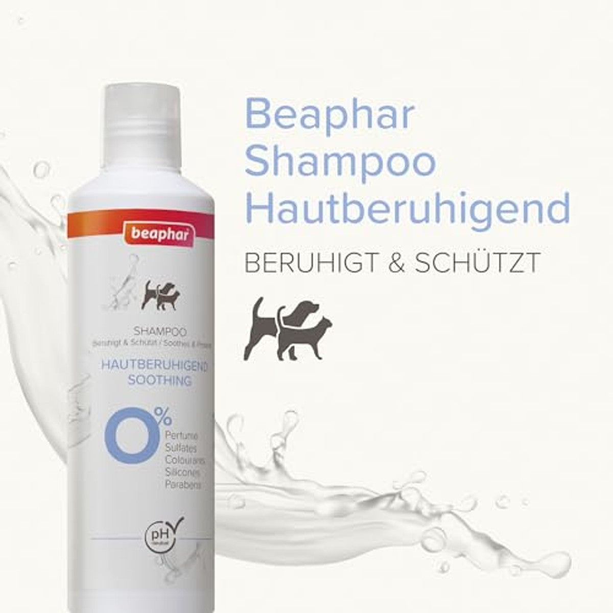 Beaphar Huidkalmerende shampoo voor honden en katten, 250 ml – beaphar