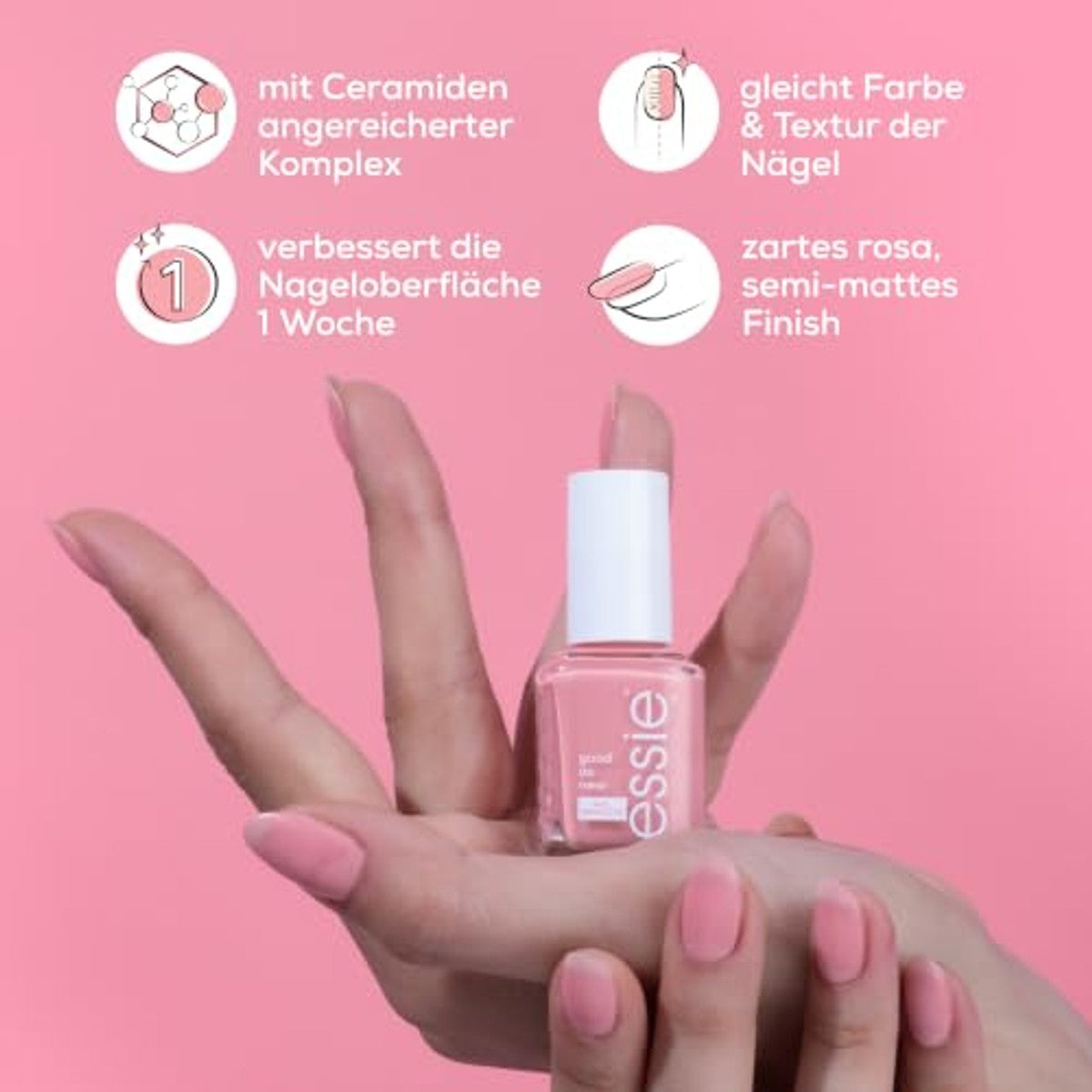 essie Good as New Nail Perfector Pink 13,5 ml - 3 stuks