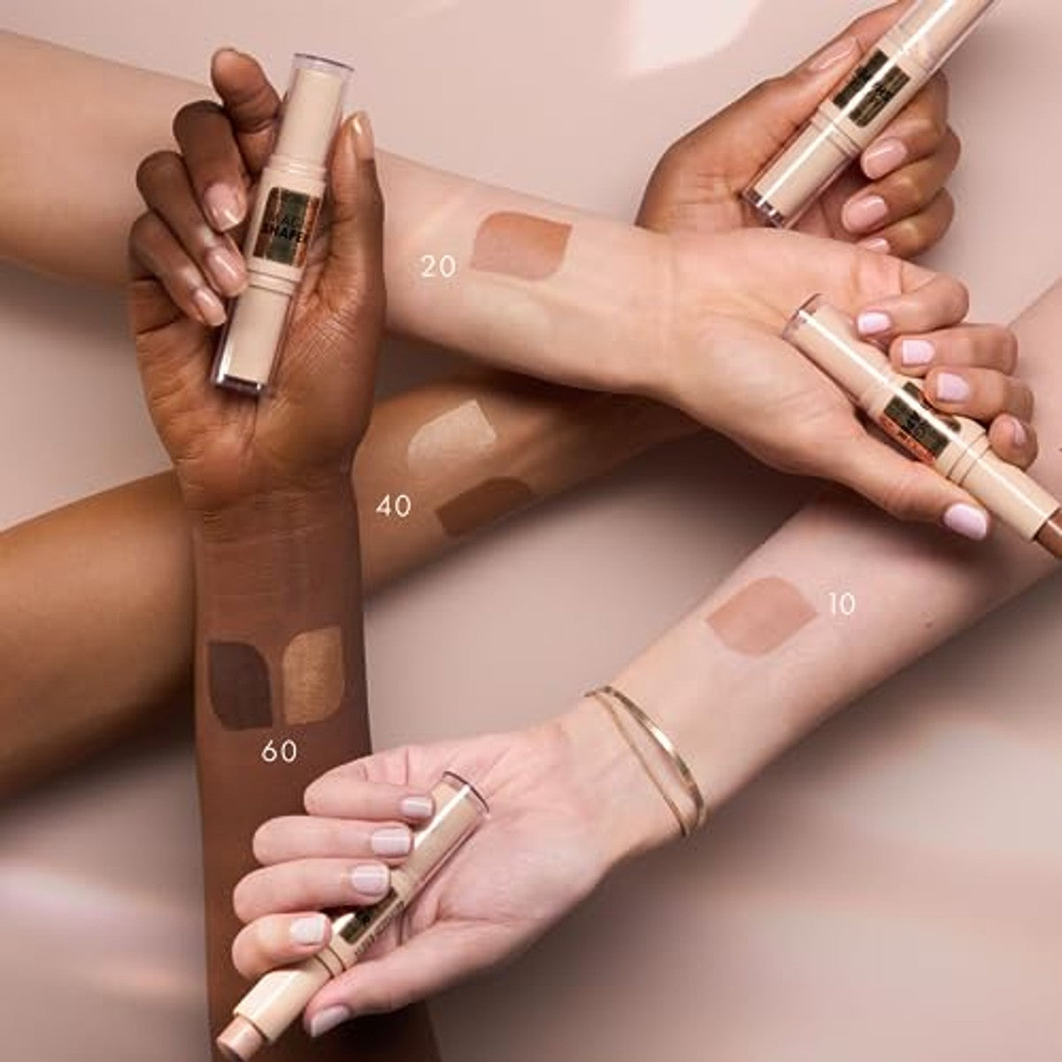 Catrice Magic Shaper Contour & Glow Stick, contourstift, nr. 010, meerkleurig, definiërend, direct resultaat, natuurlijk, veganistisch, zonder parfum, zonder alcohol, zonder parabenen, per stuk – Catrice Cosmetics