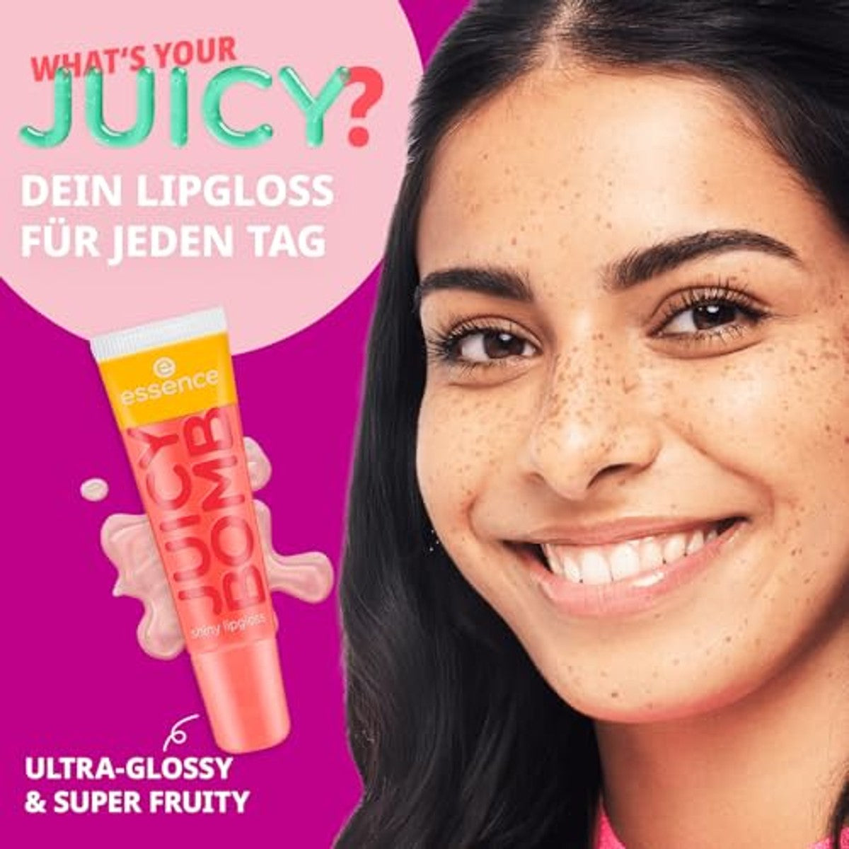 essence Juicy Bomb Shiny lipgloss Proud Papaya 103 10 ml - 3-pack