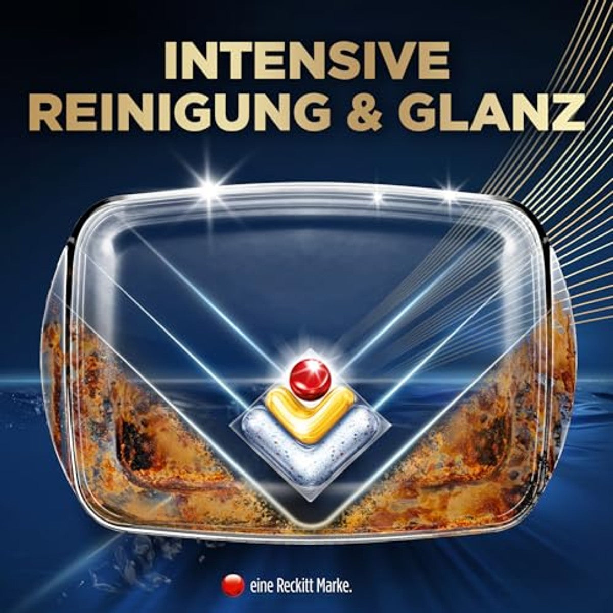 Finish Ultimate Plus Infinity Shine Citrus Vaatwastabletten voor intensieve reiniging tegen hardnekkige vlekken, sterke vetoplossingskracht en glans met beschermschild, 105 capsules – Finish