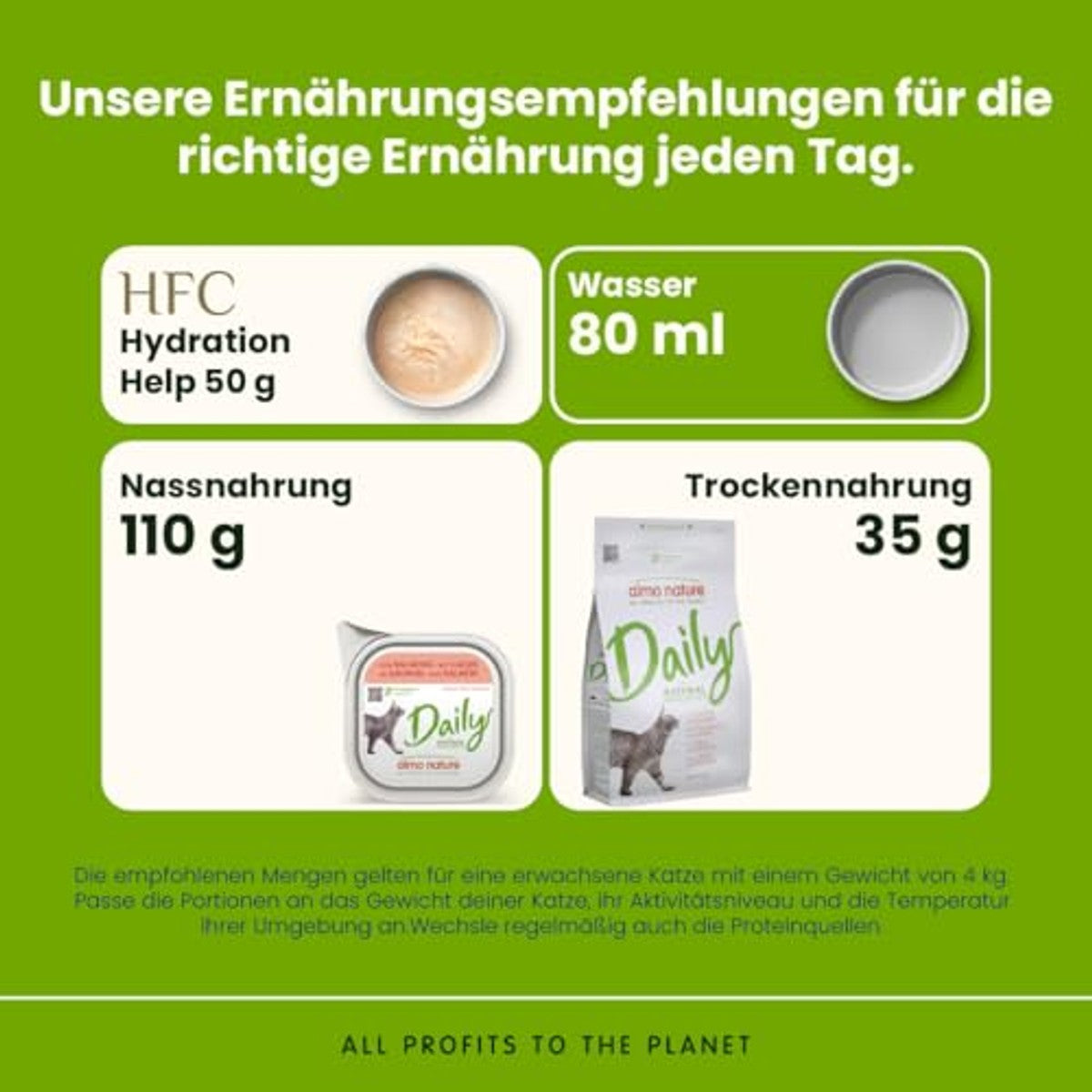 Almo Nature Daily Natvoer Volwassen Katten Zalm 32 x 100 g - 6-pack