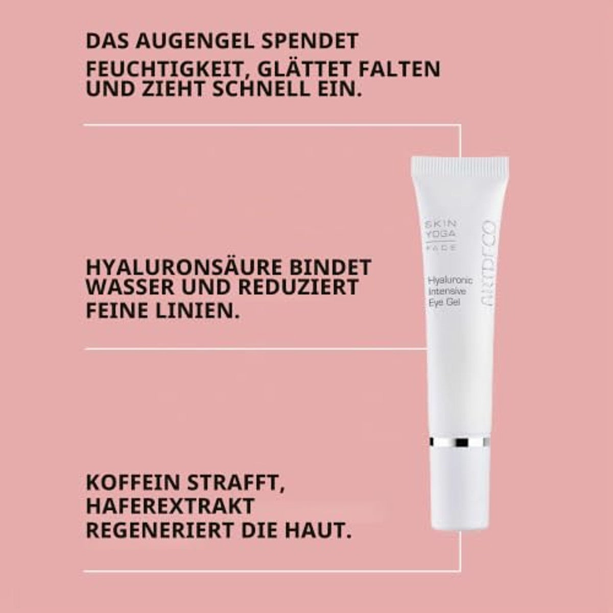 ARTDECO Hyaluronic Intensive Eye Gel | Hydraterende ooggel, 1 x 15 ml – Artdeco
