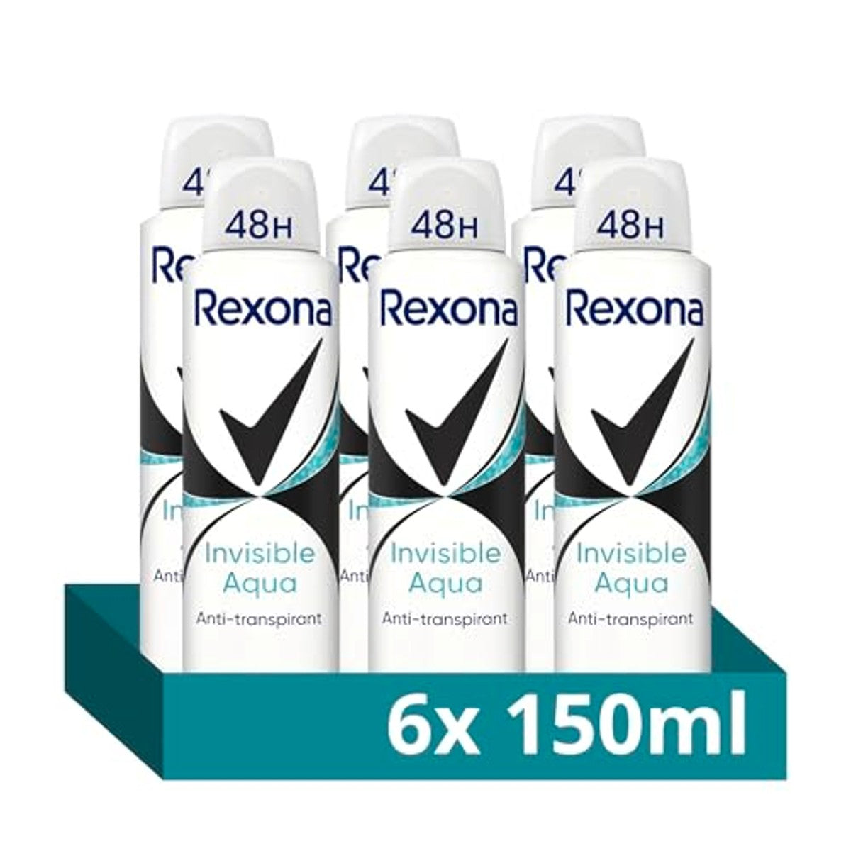 Rexona Invisible Aqua deodorantspray - 3-pack