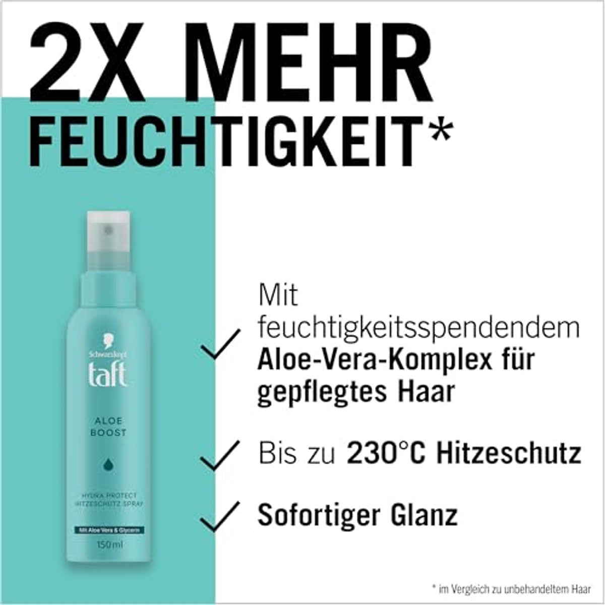 TAFT Aloe Boost Hydra Protect hittebeschermingsspray 150 ml – TAFT