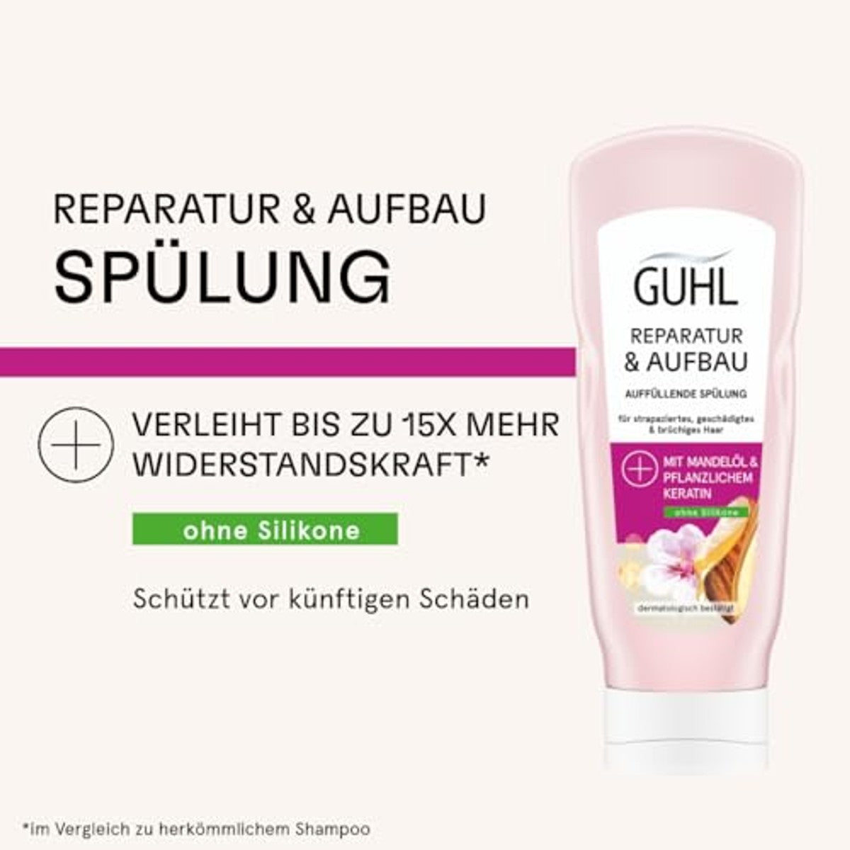 Guhl Diepe opbouw reparatie spoeling 6 x 200 ml - Voordeelverpakking