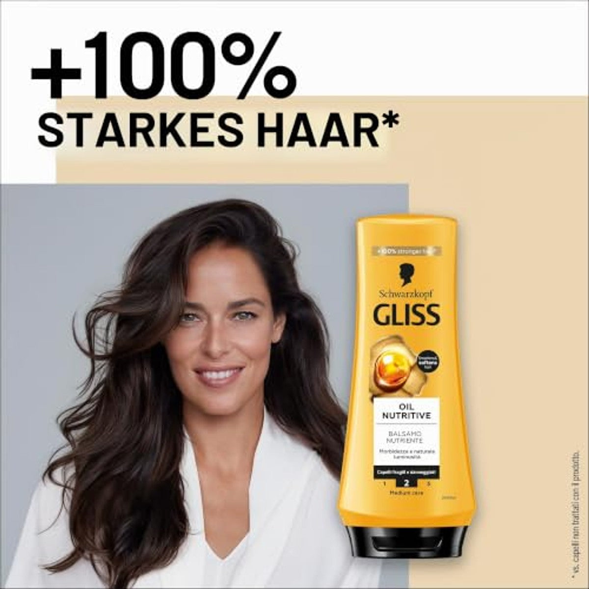 Schwarzkopf Gliss Oil Nutritive verzorgende spoeling 6 x 200 ml – Gliss