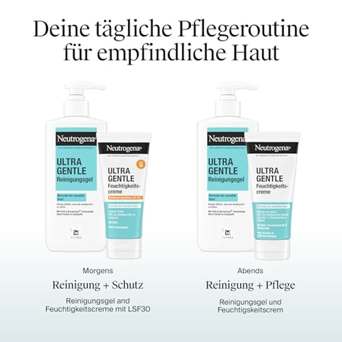 Neutrogena Ultra Gentle vochtinbrengende crème SPF 30 100 ml – Neutrogena