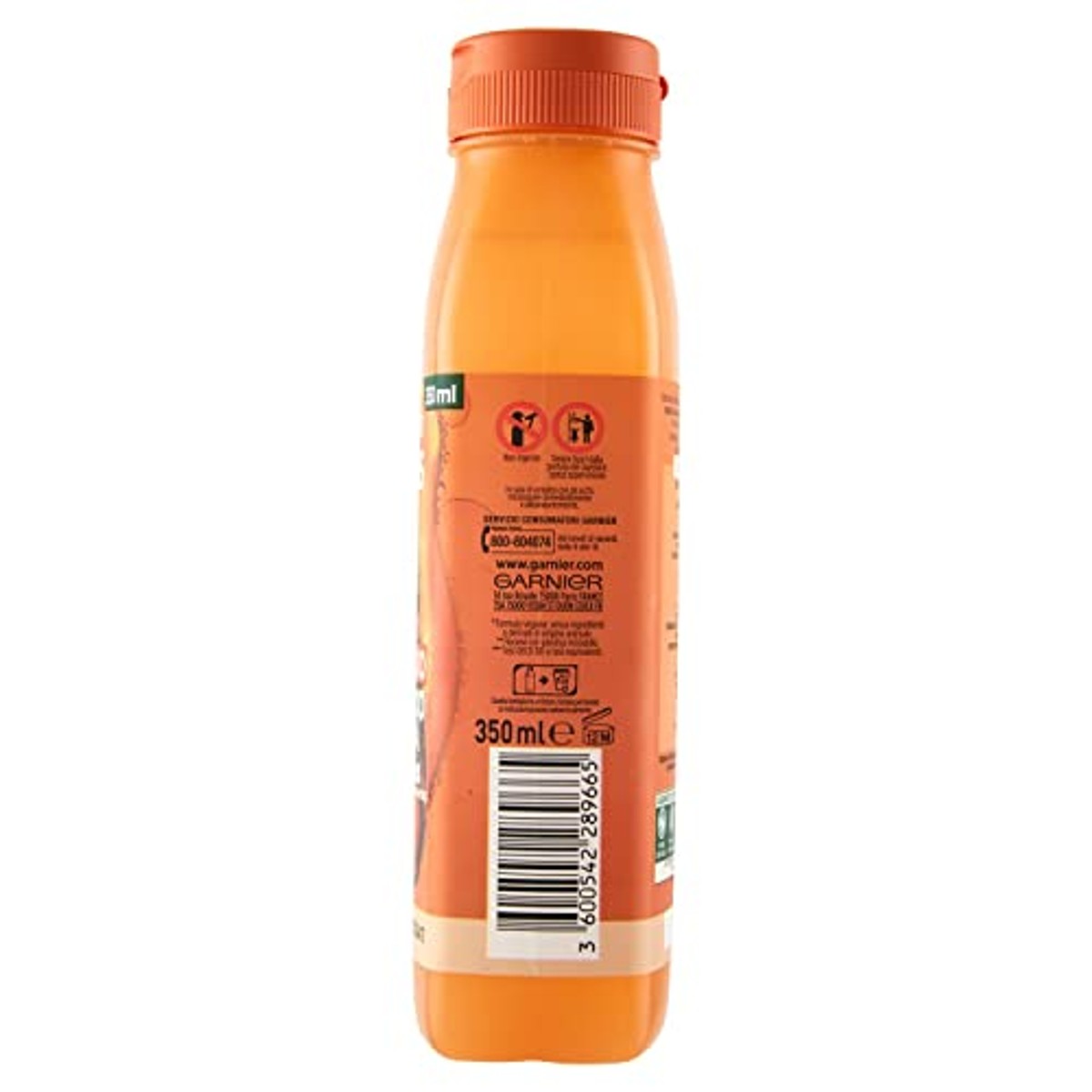 Garnier Fructis Hair Food Papaya Reparatieshampoo 350 ml - 6 stuks