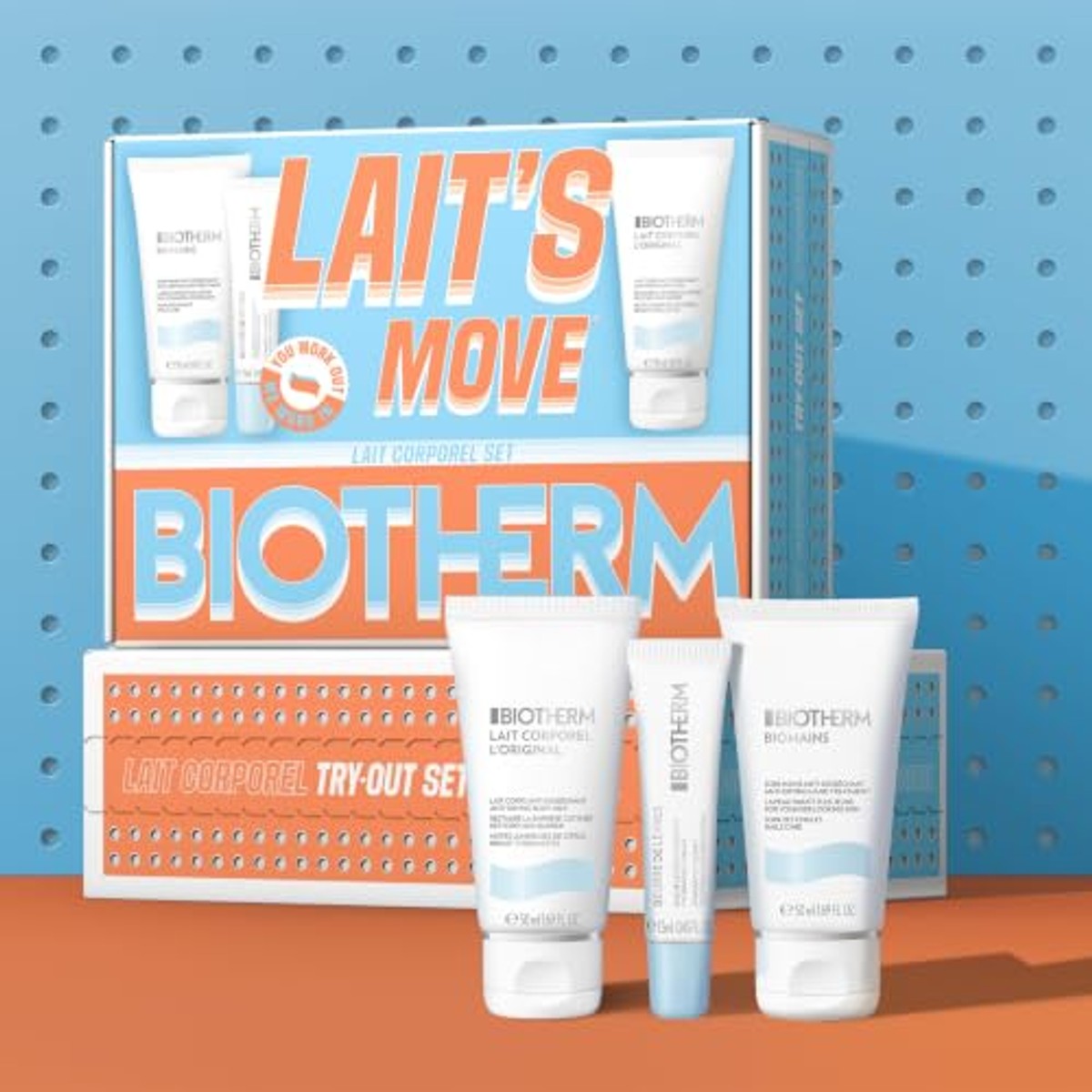 Biotherm Lait Corporel Reisset voor de Droge Huid Reisformaat