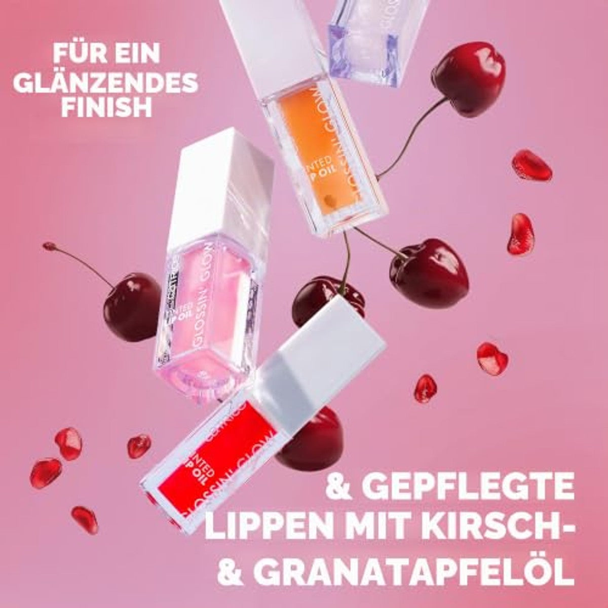 Catrice Glossin' Glow Tinted Lip Oil, Lipgloss, nr. 070, rood, verzorgend, kleureffect, met oliën, natuurlijk, veganistisch, zonder conserveringsmiddelen, zonder parabenen, zonder – Catrice Cosmetics