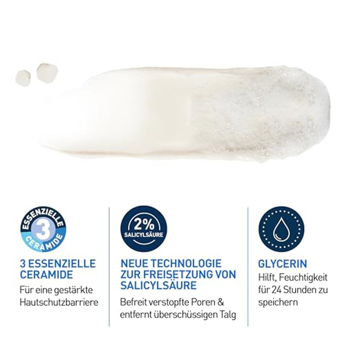 CeraVe Anti-onzuiverheden Klei op Schuim Reiniging 118 ml - 3-pack